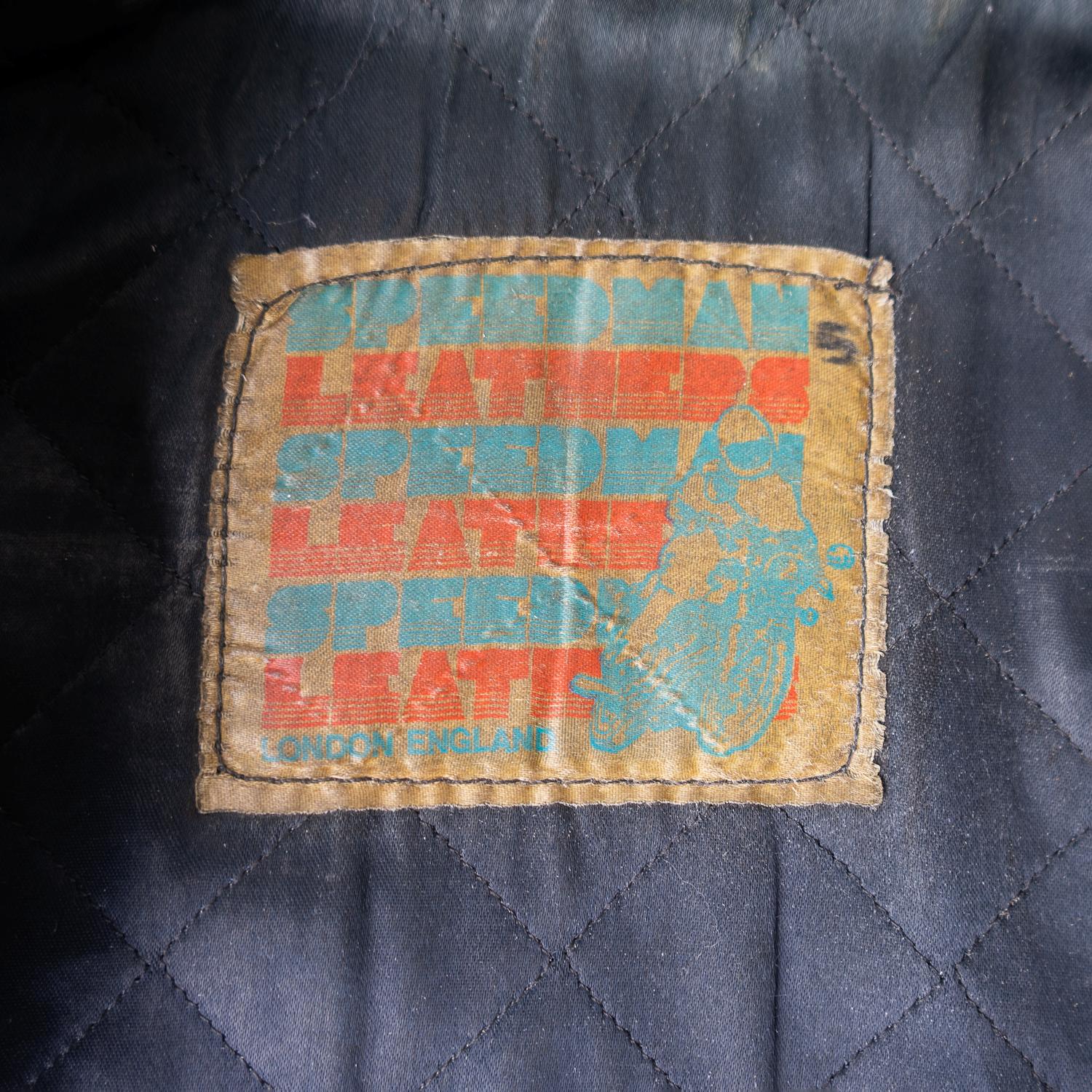 Original Vintage Leather Biker Jacket By Speedman Leathers, Motorhead Tour, 1982 4