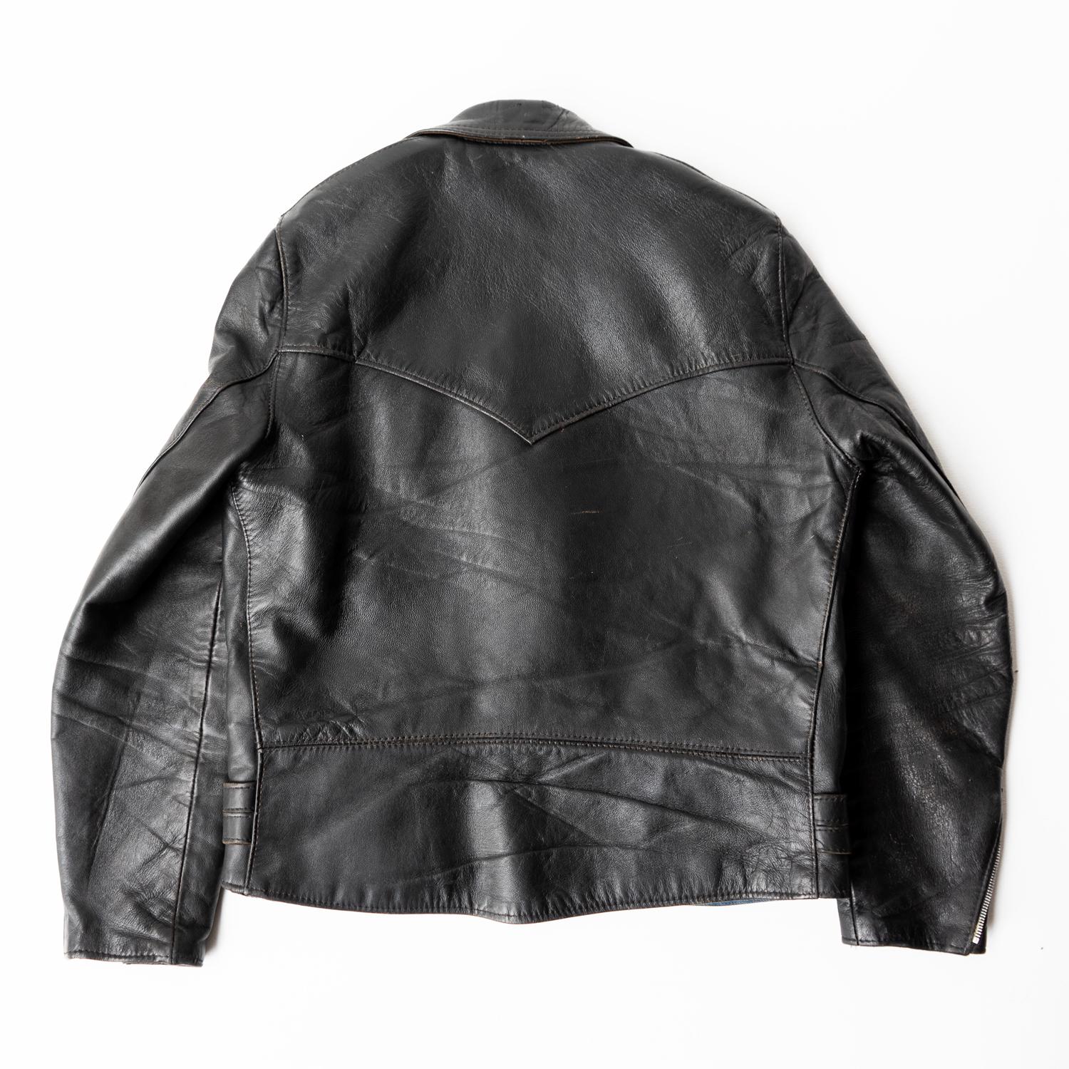 Original Vintage Leather Biker Jacket By Speedman Leathers, Motorhead Tour, 1982 7