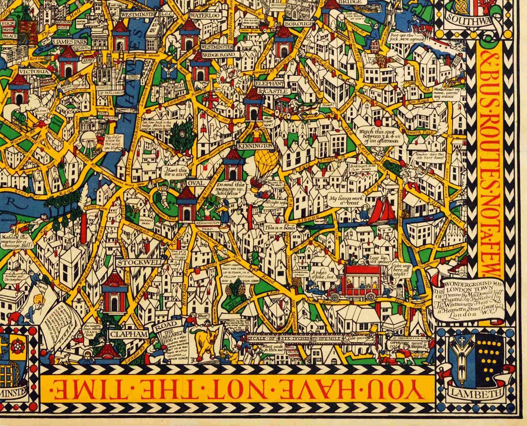 transport map london