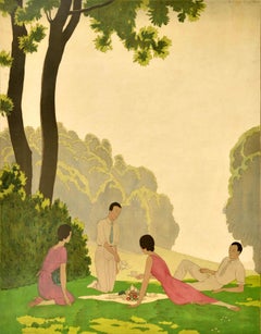 Original Vintage London Transport Travel Poster Wings Of Joy General Art Deco