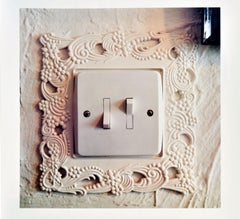 Cartel original vintage del metro de Londres Interruptor de luz Martin Parr Cottage