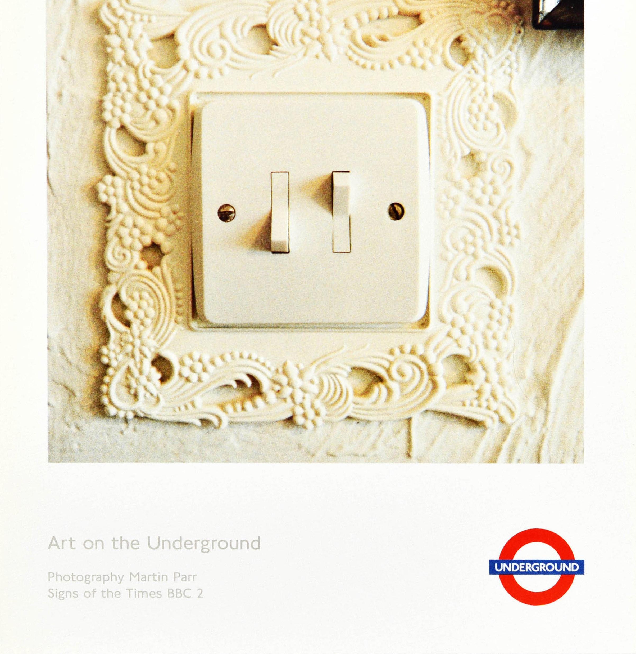 Late 20th Century Original Vintage London Underground Poster LT Cottagey Stately Home Kind Of Feel For Sale