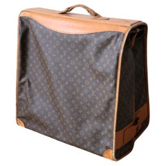 Original Retro Louis Vuitton Folding Suitcase, from the 1970s