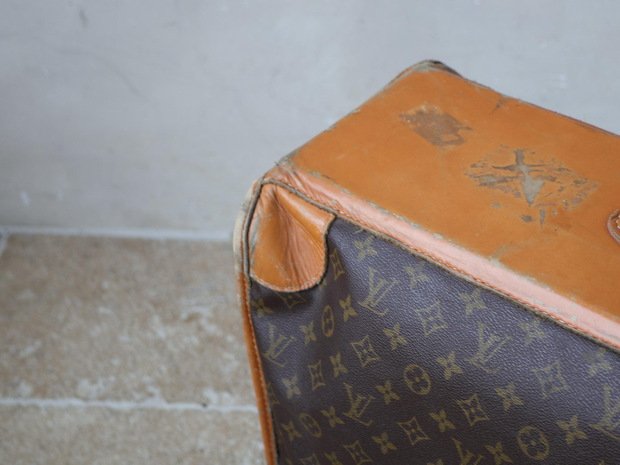 Valise Louis Vuitton originale des années 1970 en vente 2