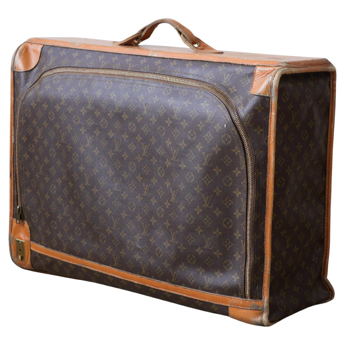 Original vintage Louis Vuitton suitcase, from the 1970s For Sale