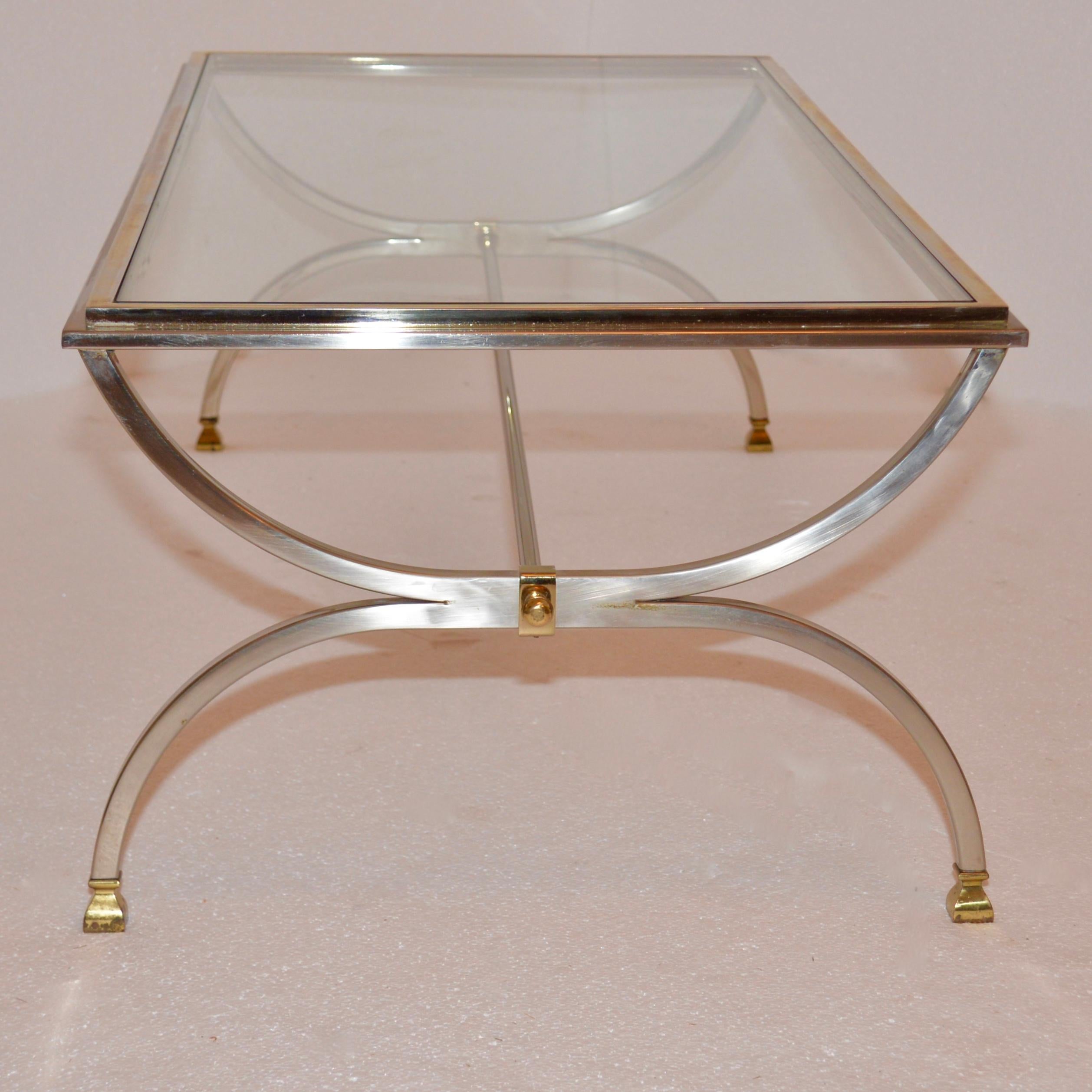 Original Vintage Maison Jansen Coffee Table In Good Condition In Crowborough, East Sussex