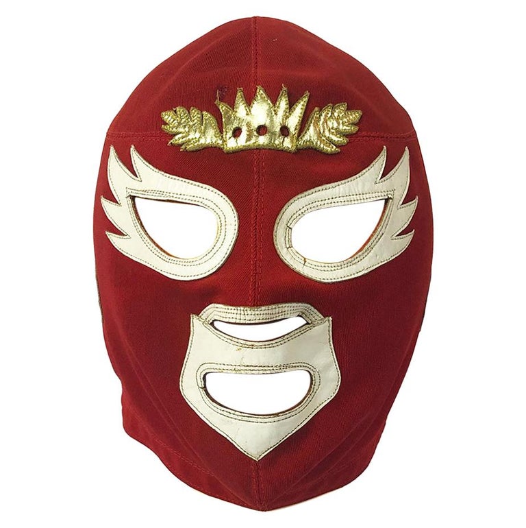 Original Vintage Mexican Wrestling Mask Ranulfo López at 1stDibs | ranulfo lopez, ranulfo lopez mascaras, lopez mascarero