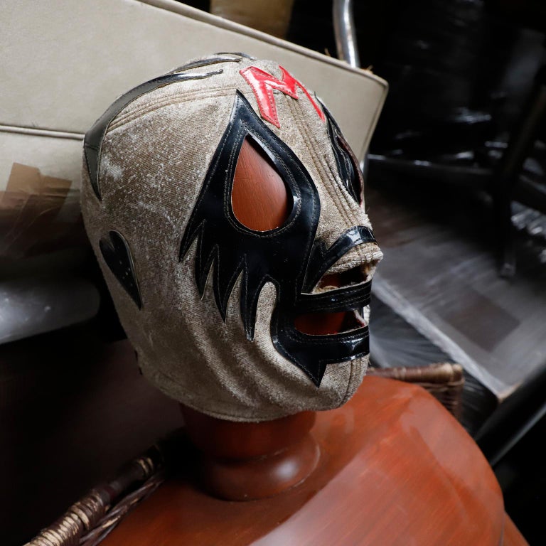 Original Vintage Mexican Wrestling Mask, 'Mil Mascaras' For Sale at 1stDibs