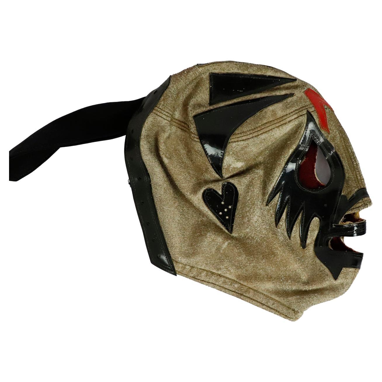 Original Vintage Mexican Wrestling Mask, 'Mil Mascaras' For Sale
