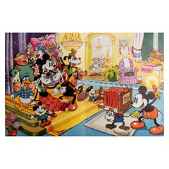Original Vintage Mickey Mouse Print . 1930's