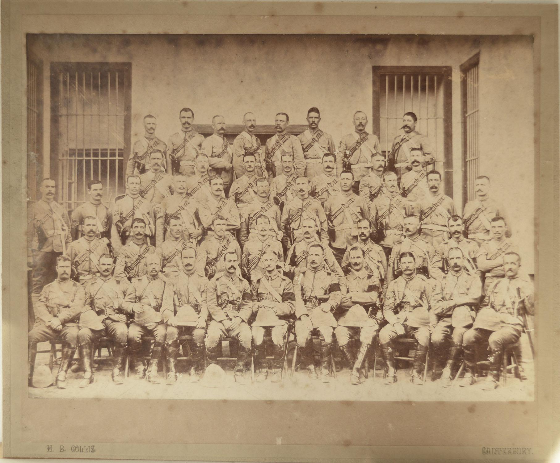 English Original Vintage Military Photograph, Indian Campaign