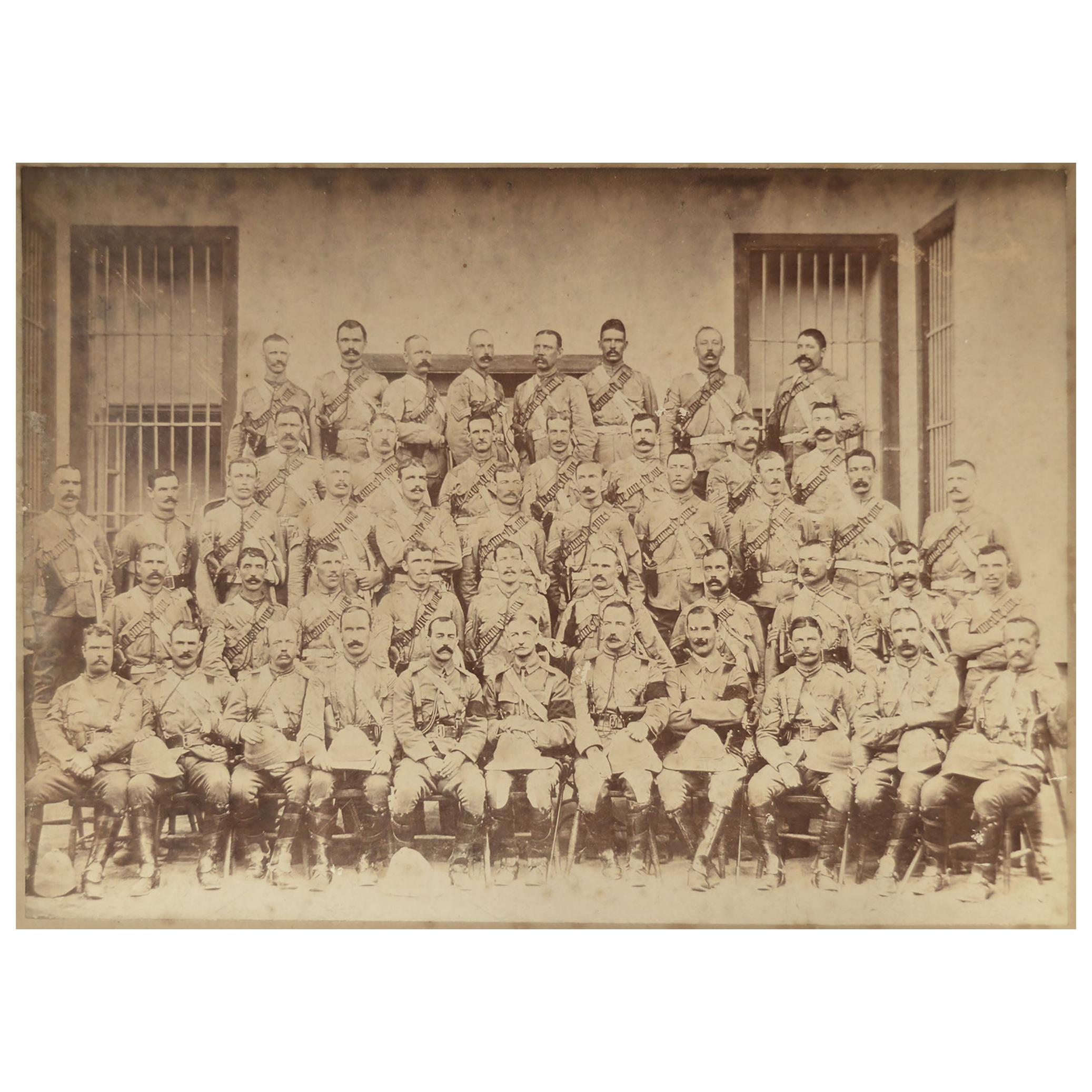 Original Vintage Military Photograph, Indian Campaign