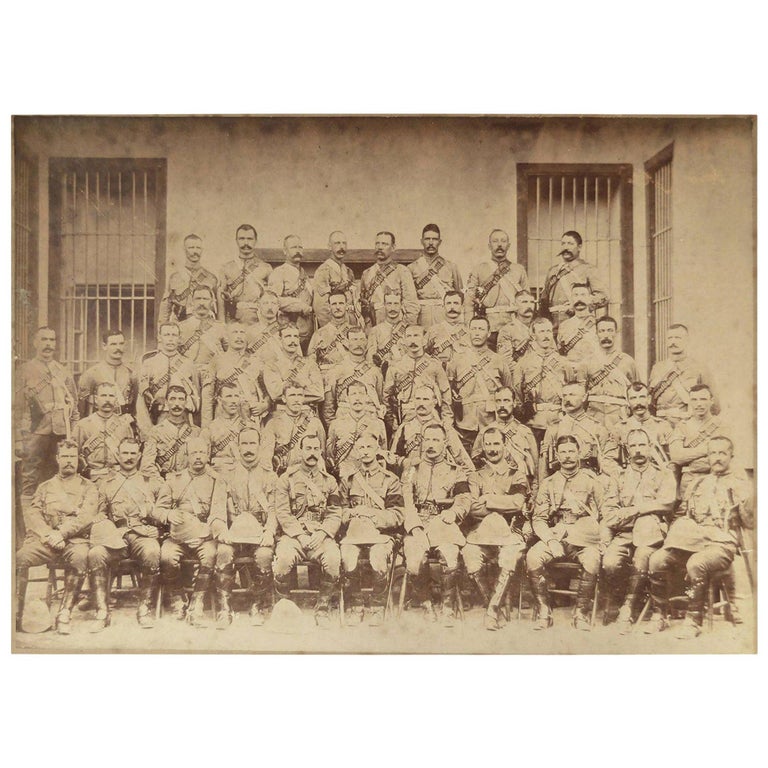Original Vintage Military Photograph, Indian Campaign For Sale