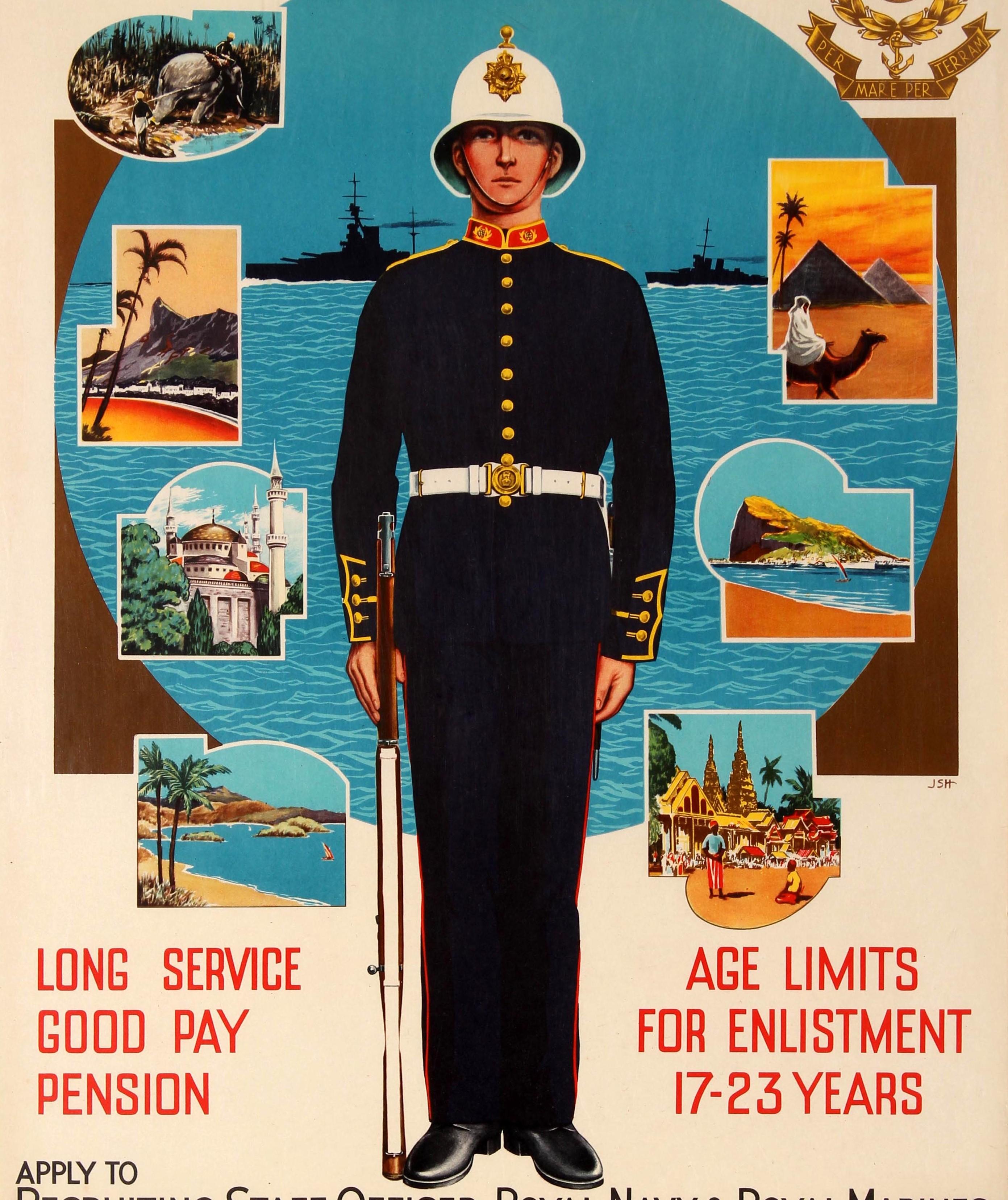 original marine corps recruiting poster