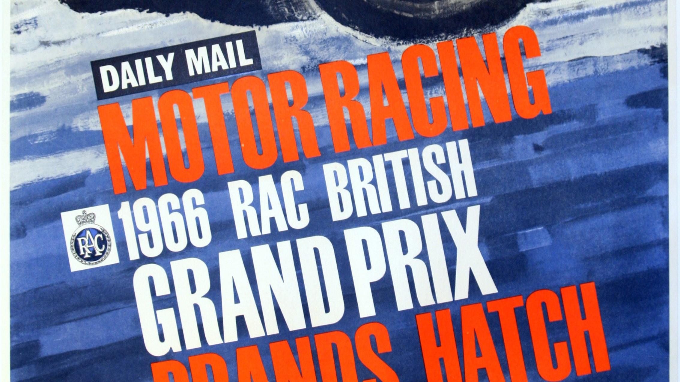 motor racing posters