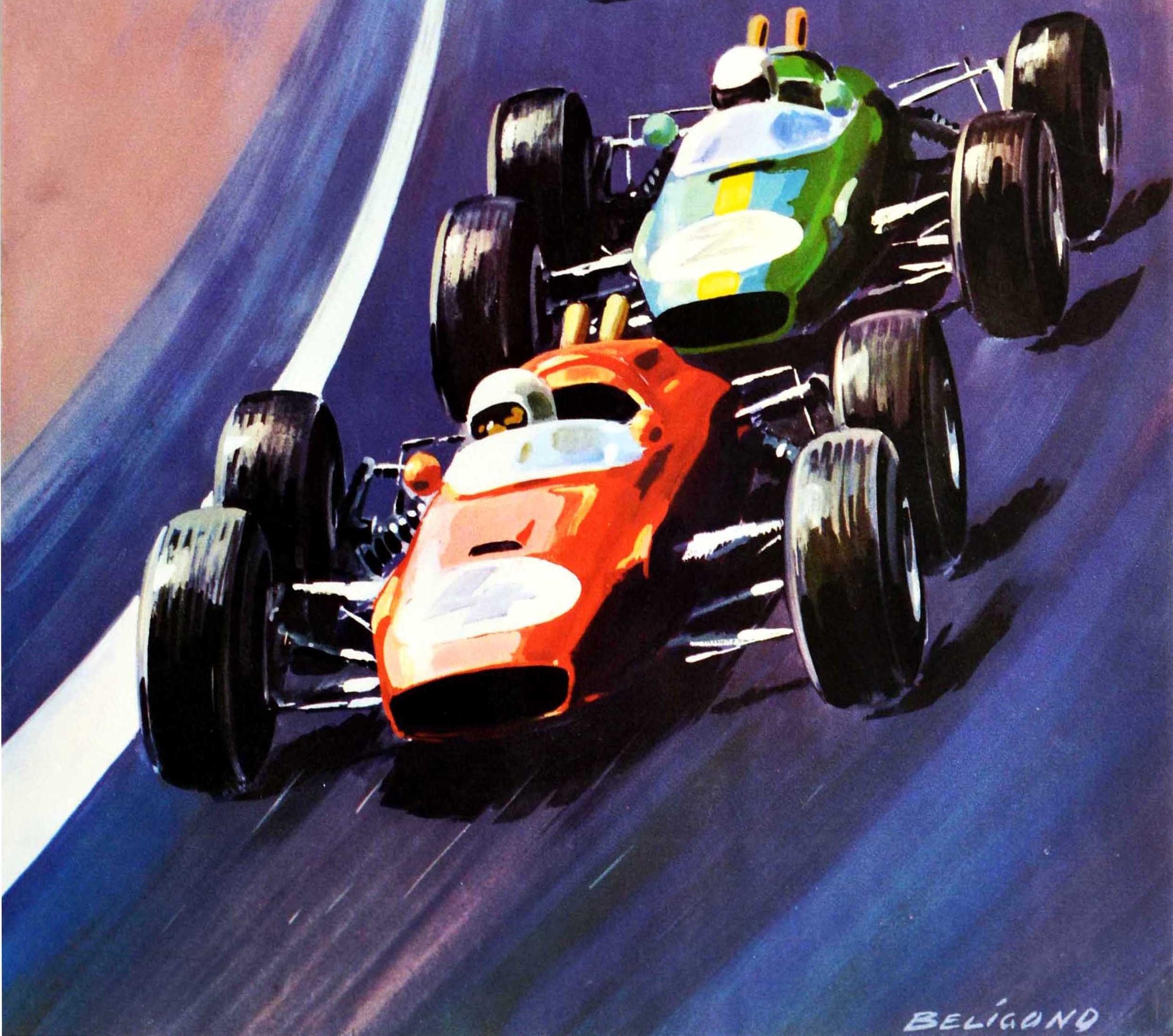vintage formula 1 posters