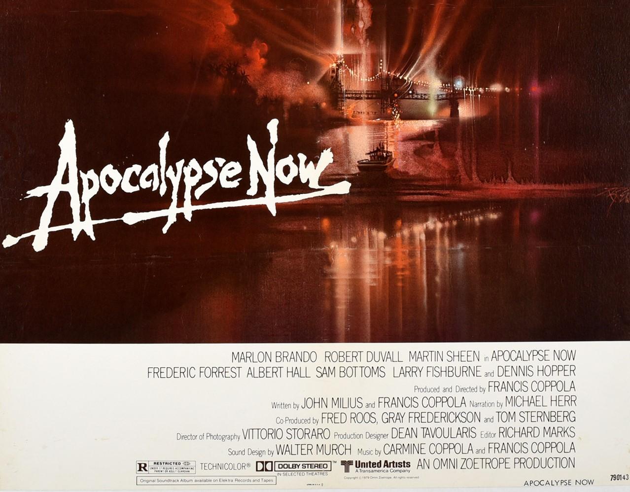 Original Vintage Filmplakat „Apocalypse Now“:: Vietnamkrieg:: Sheen:: Brando:: Coppola:: USA im Zustand „Relativ gut“ in London, GB