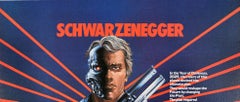 Original Vintage Movie Poster Arnold Schwarzenegger The Terminator Sci-Fi Film