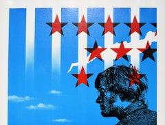 Original Vintage Movie Poster Easy Rider Peter Fonda Jack Nicholson Re-Release