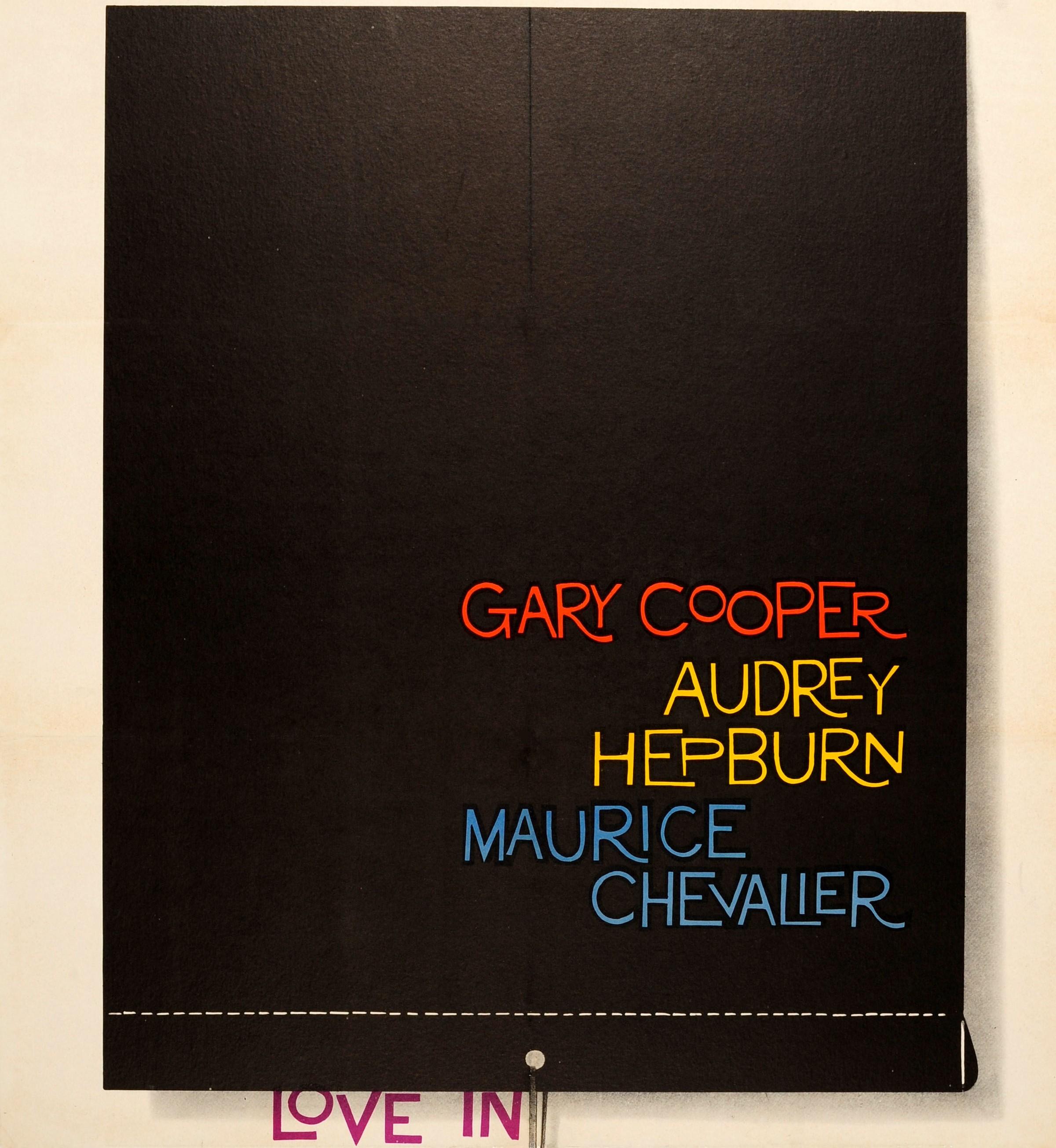 love in the afternoon movie poster