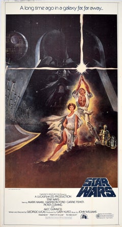 Original Vintage Movie Poster Star Wars Saga Episode IV A New Hope Tom Jung