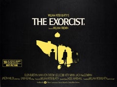 Original Vintage Movie Poster The Exorcist Supernatural Horror Bill Gold