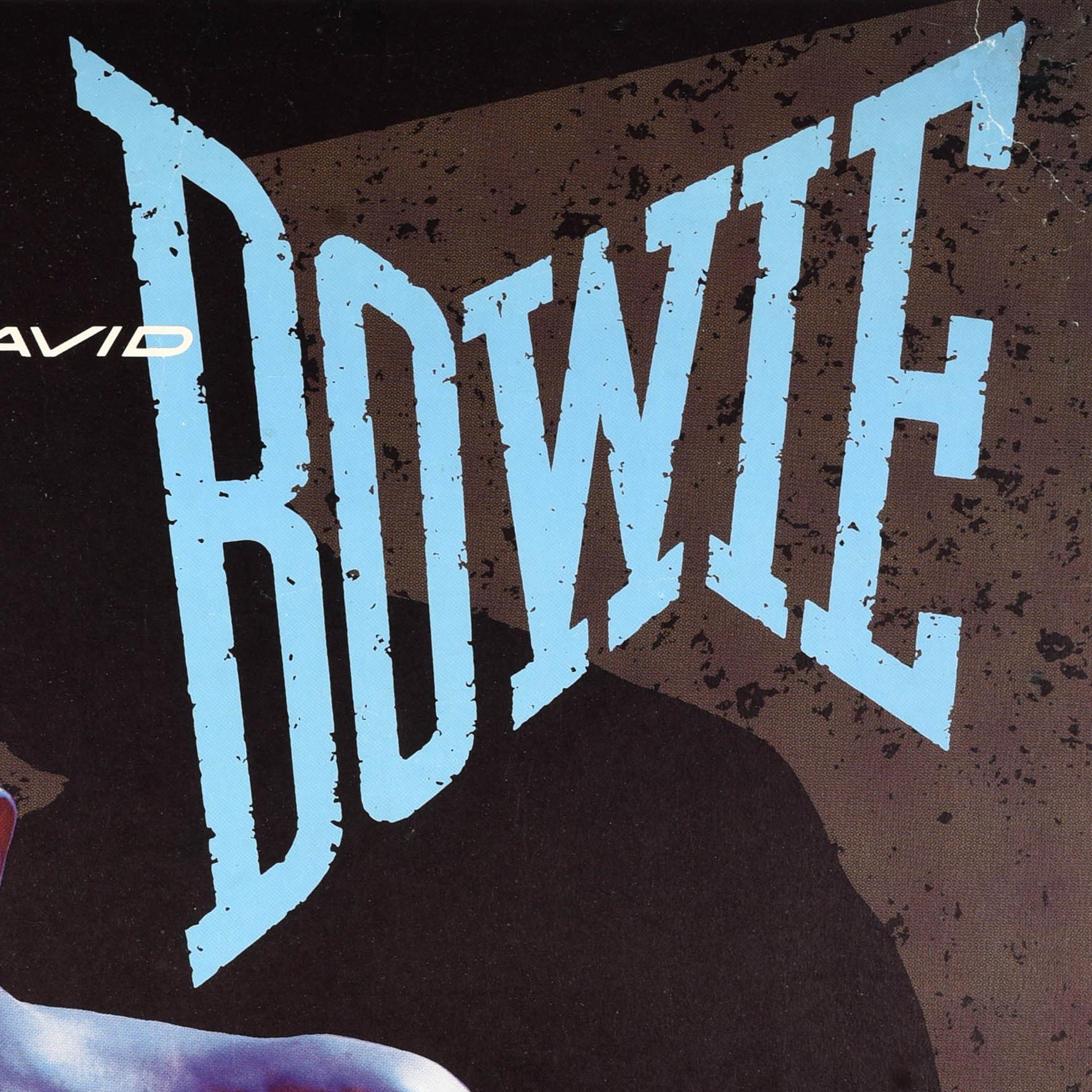 Poster pubblicitario musicale originale d'epoca David Bowie Lets Dance Greg Gorman In condizioni buone in vendita a London, GB