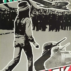 Original Vintage Music Advertising Poster The Clash Punk Rock Black Market Clash