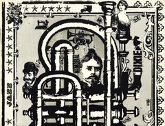 Original Vintage Music Poster Mr Felix Brass Band South Border Jazz Club Dixie