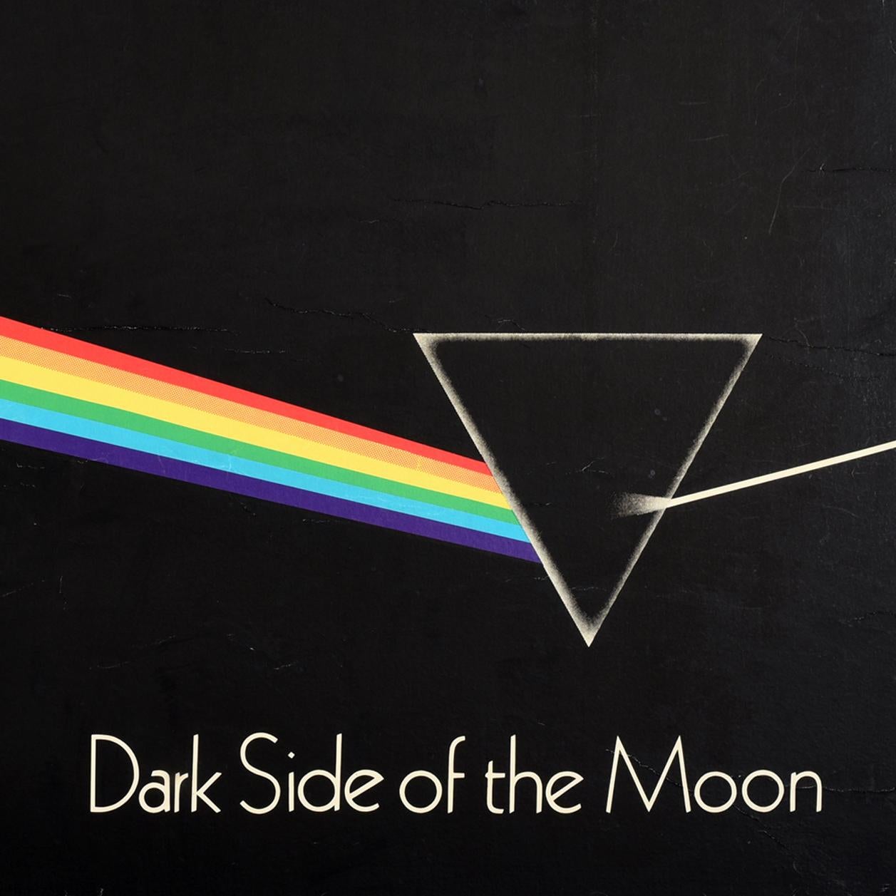 Original Vintage Music Poster Pink Floyd The Dark Side of the Moon Thorgerson In Good Condition In London, GB