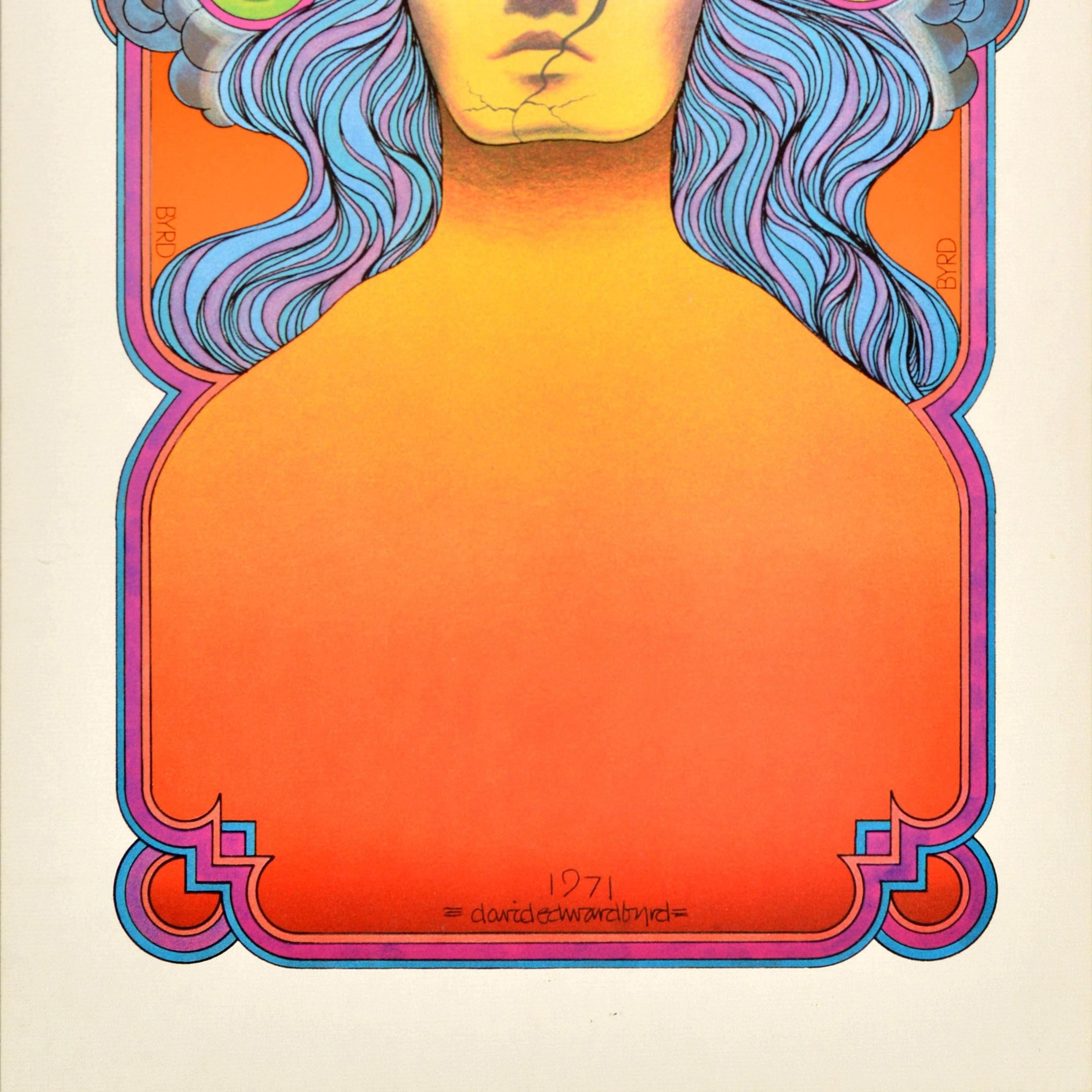 Poster pubblicitario originale del musical d'epoca Follies David Edward Byrd Broadway In condizioni buone in vendita a London, GB