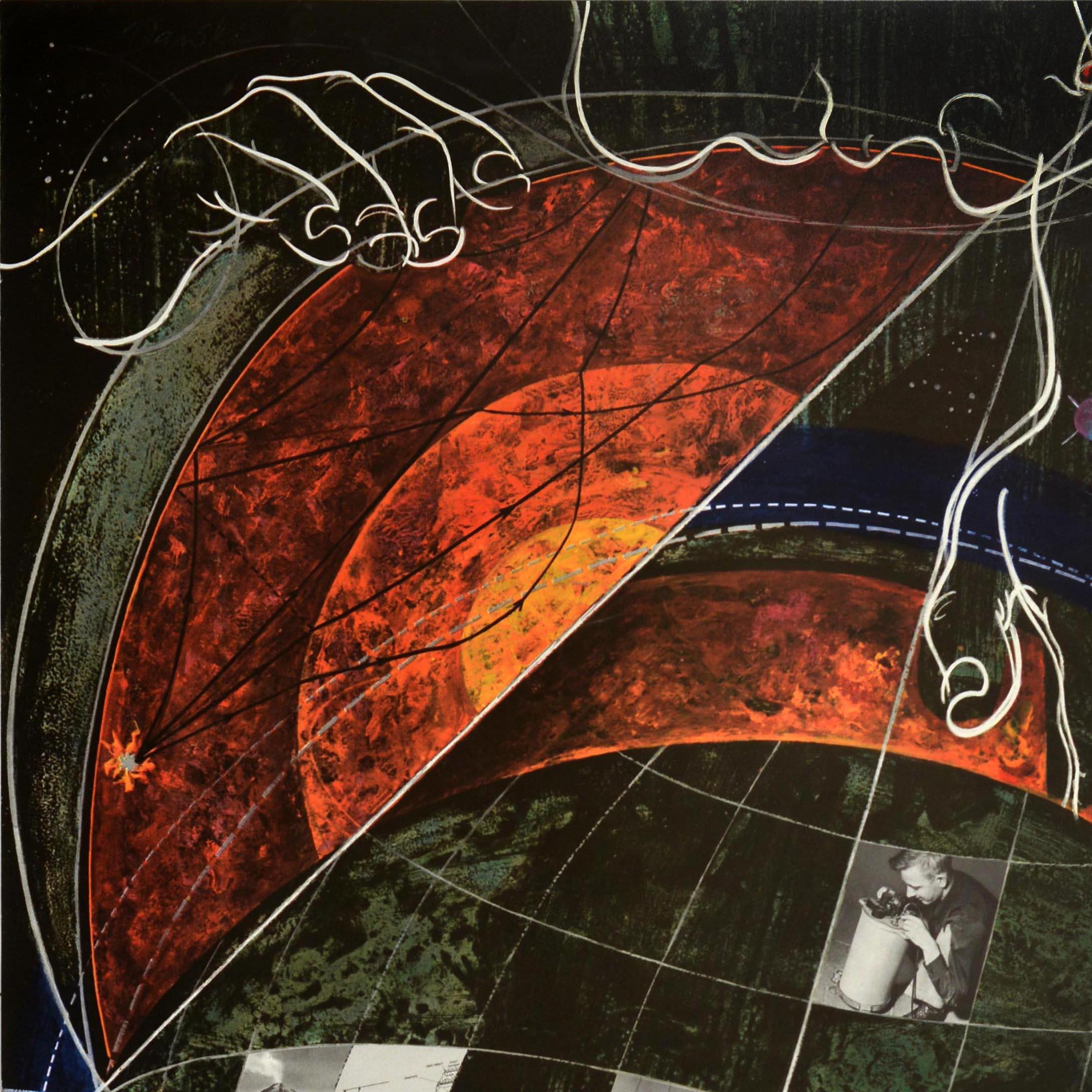 Poster originale d'epoca della National Academy of Sciences (NAS) - Terra 