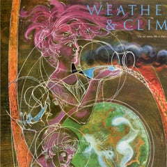 Original Vintage National Academy of Sciences NAS Poster Weather Climate Danska