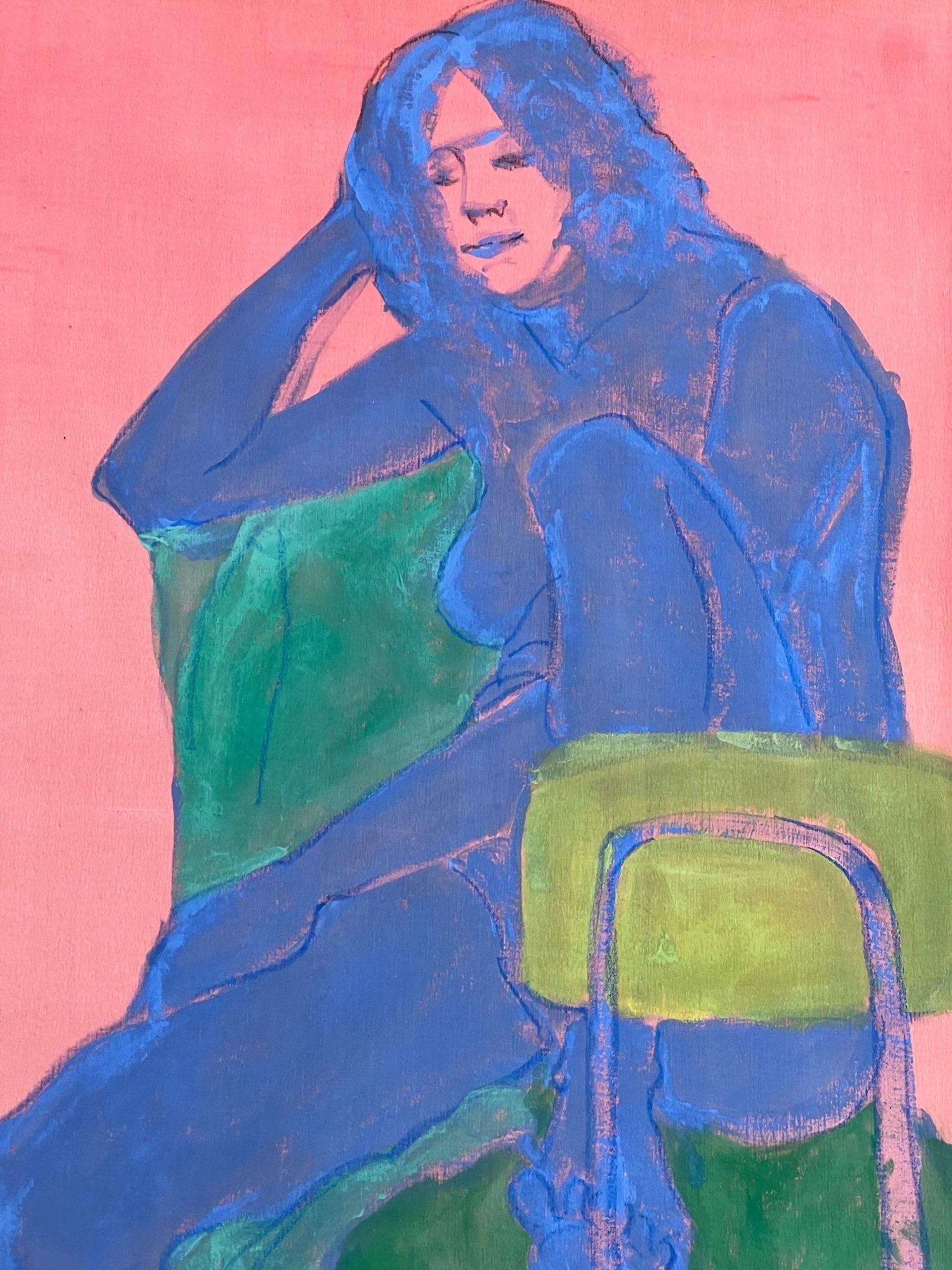 Original Vintage Nude Artwork In Good Condition For Sale In Raleigh, NC