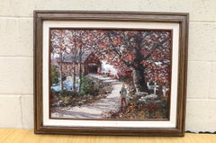 Óleo Vintage Original de Robert Lebrón