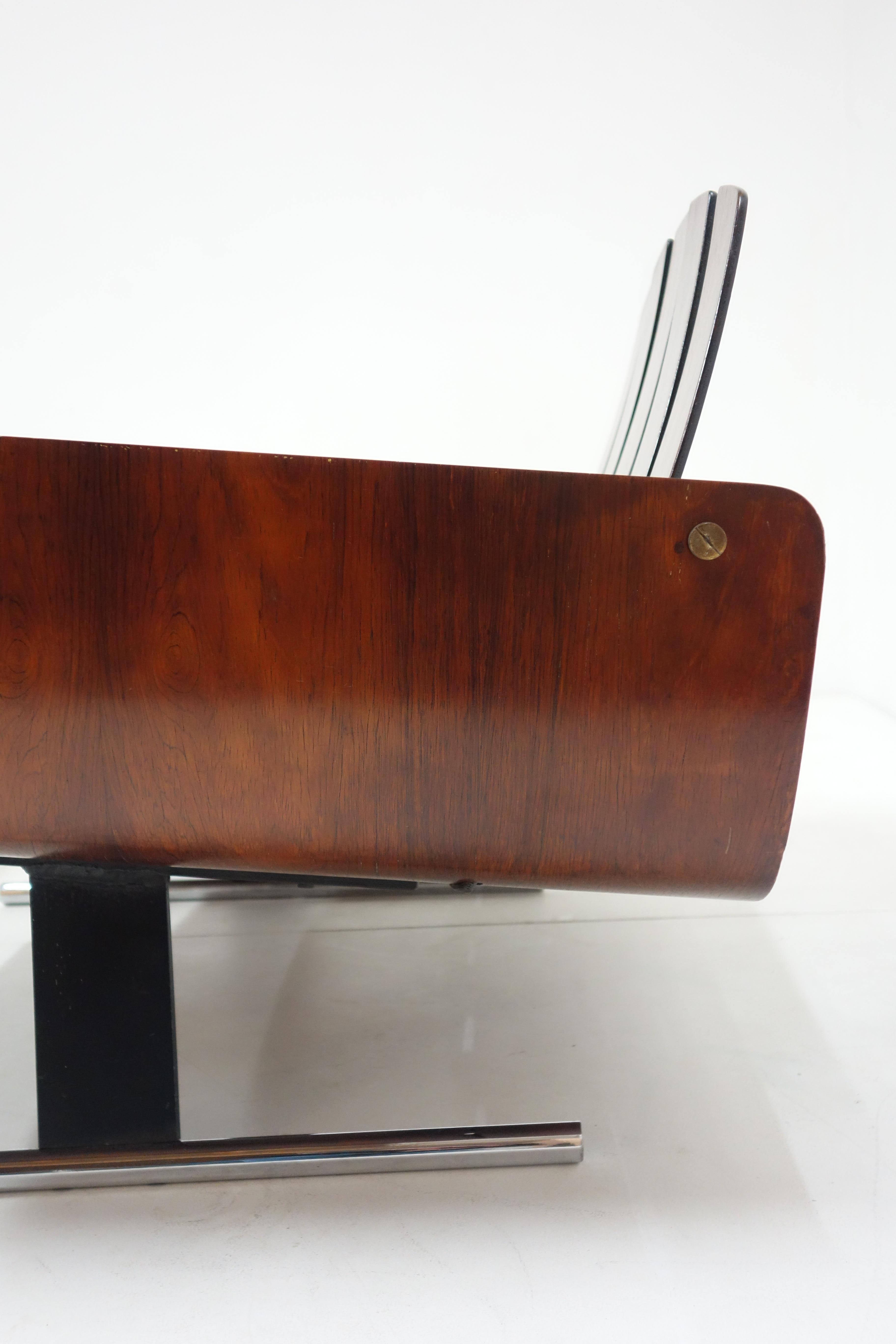 Ein Paar „Presidencial“-Sessel im Vintage-Stil von Jorge Zalszupin, 1959-1965 (Leder) im Angebot