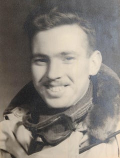 Original Vintage Photograph of an Aviator Pilot. C.1940