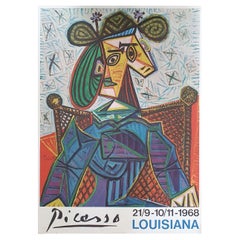 Picasso Louisiana-Poster im Vintage-Stil, 1968
