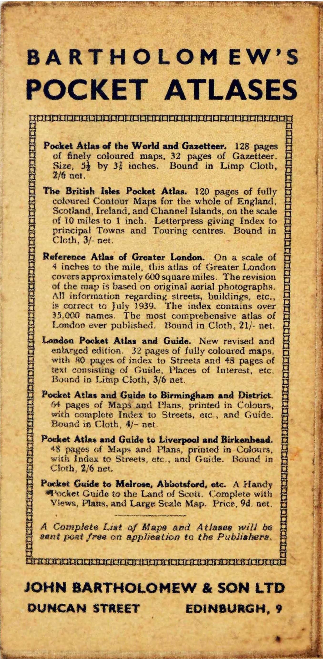 Britannique Affiche de voyage d'origine pour enfants d'une carte des fairytales de Londres