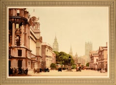 Original Vintage Postkrieg Londoner U-Bahn- Transportplakat Whitehall Taylor, Vintage