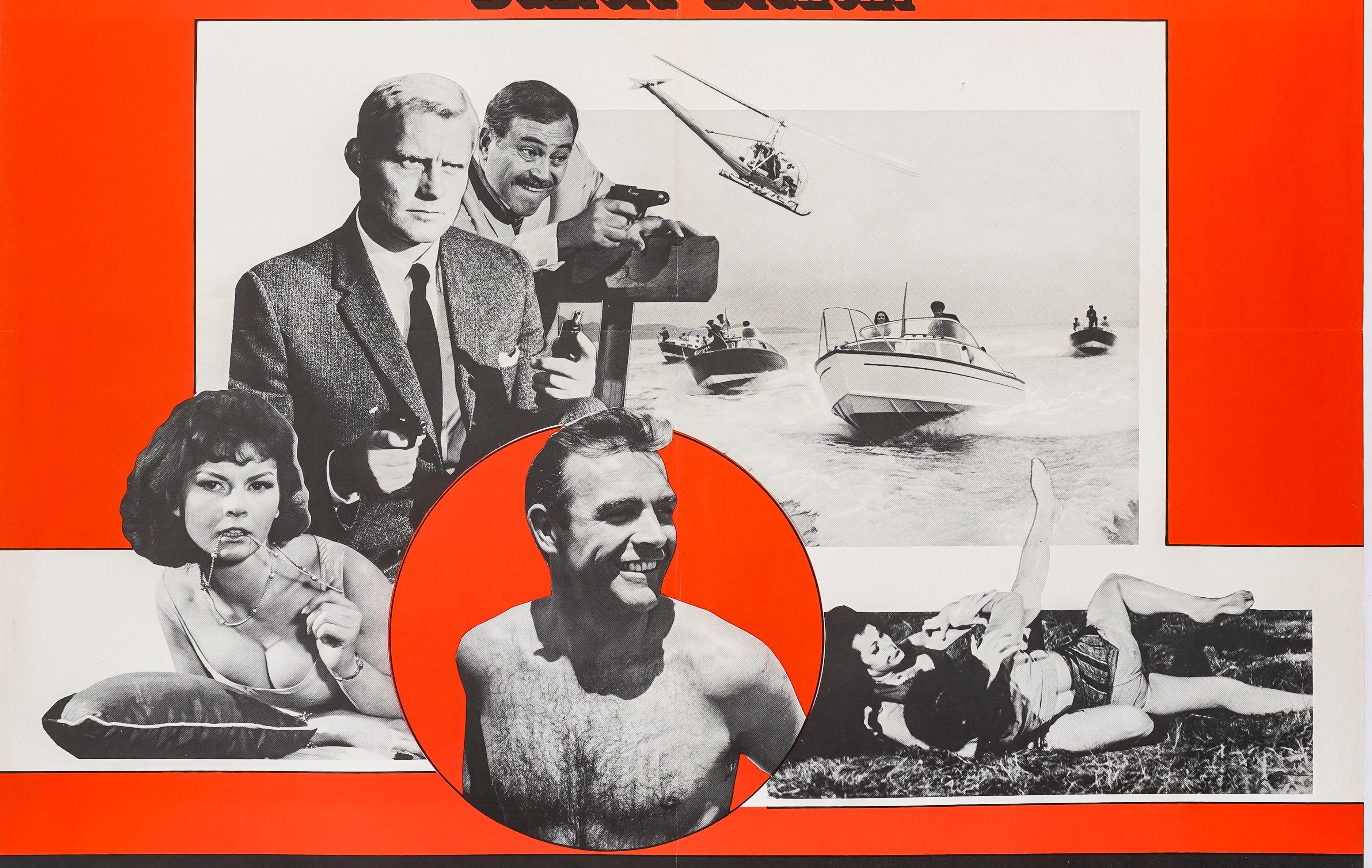 Original-Vintage-Poster, 007 James Bond, aus Russland mit Liebe Sean Connery, 1980 (Moderne der Mitte des Jahrhunderts) im Angebot