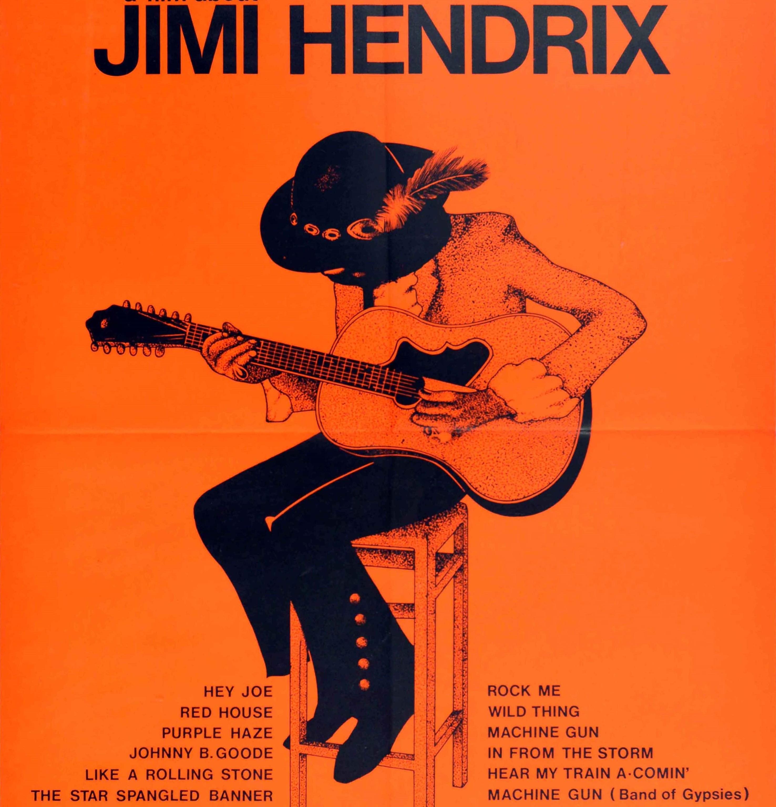 jimi hendrix tour poster