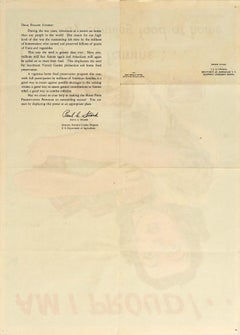 Original Vintage Poster Am I Proud I'm Fighting Famine By Canning Food At Home