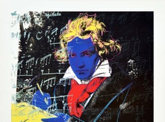 Original Vintage Poster Andy Warhol Ludwig Van Beethoven Festival Kunstausstellung