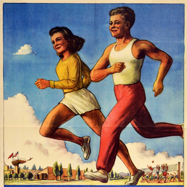 vintage sport poster