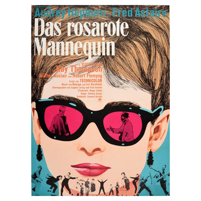 Audrey Hepburn wears Dior sunglasses in Charade 24x36 Poster