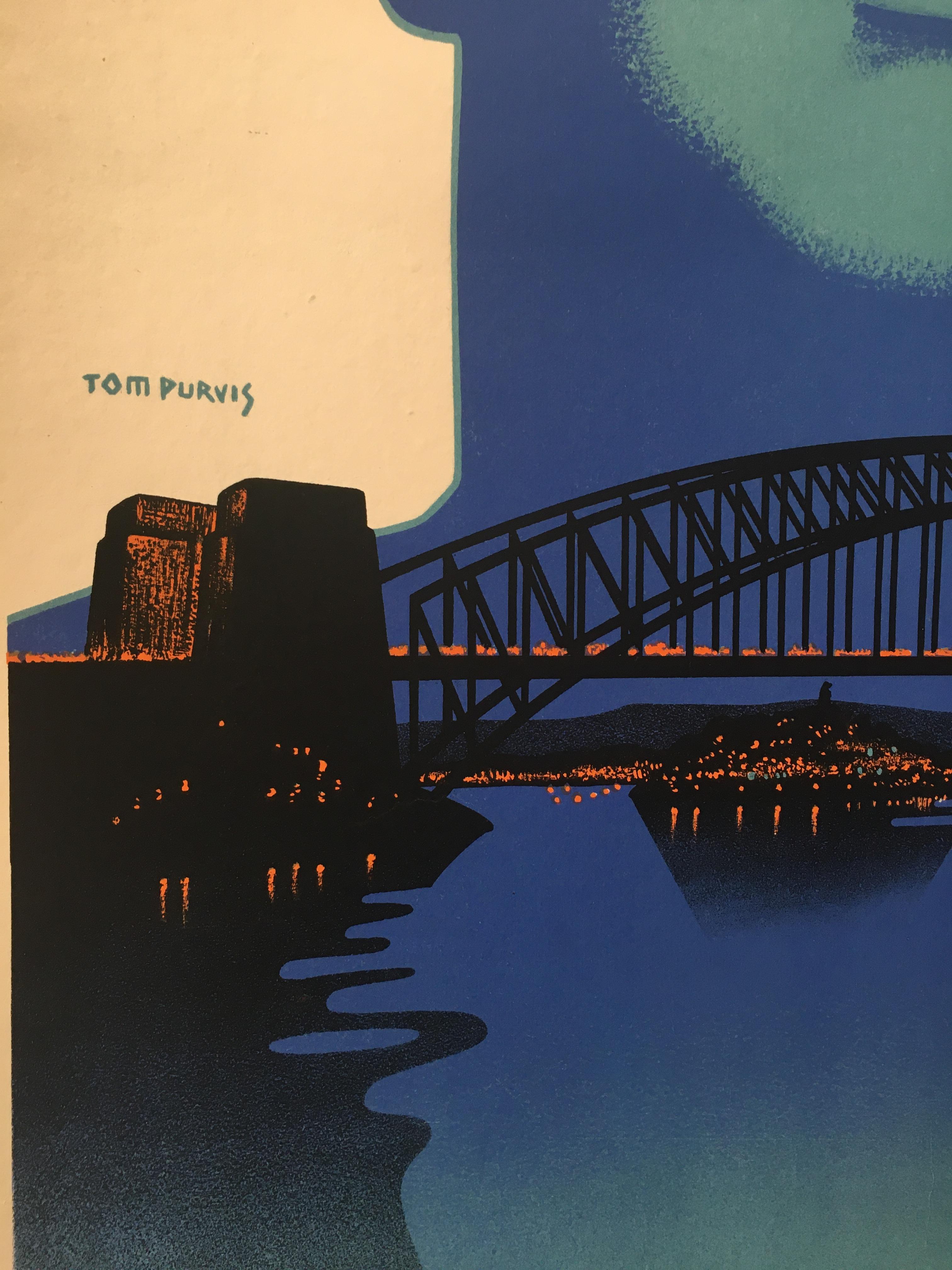 Art déco Affiche vintage originale du 150e anniversaire de l'Australie, vers 1938 en vente