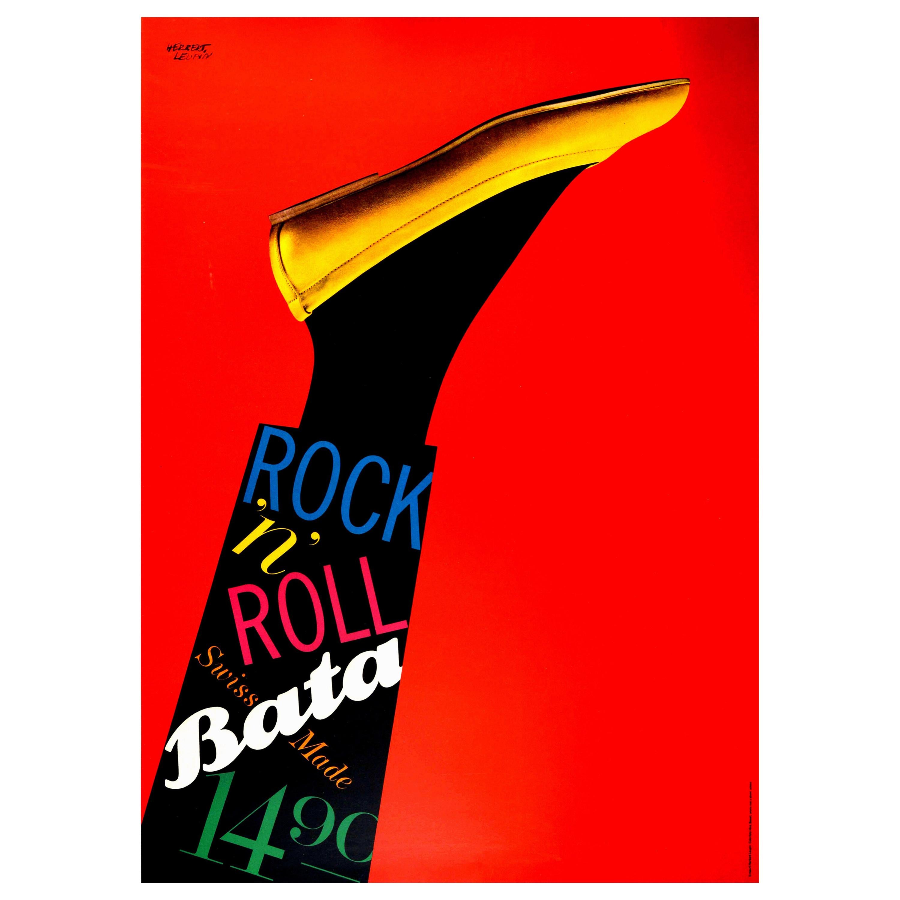 Original Vintage Poster Bata Shoes Swiss Made Rock N Roll Fashion Art  Design at 1stDibs | bata poster, vintage bata shoes, bata poster design