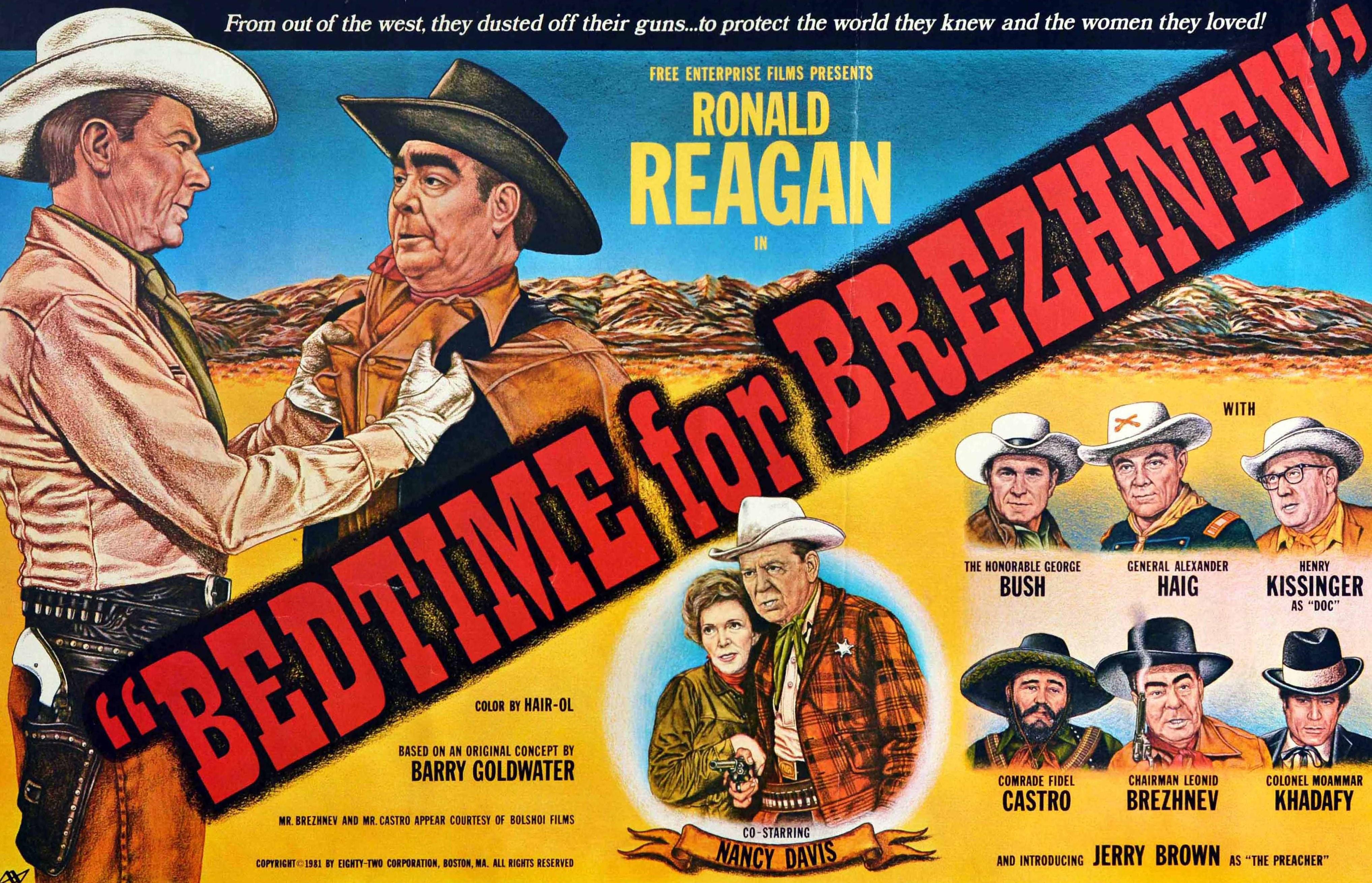 reagan brezhnev