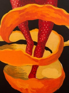 Original Vintage Poster Bitter Campari Spiratello Leonetto Cappiello, 1921